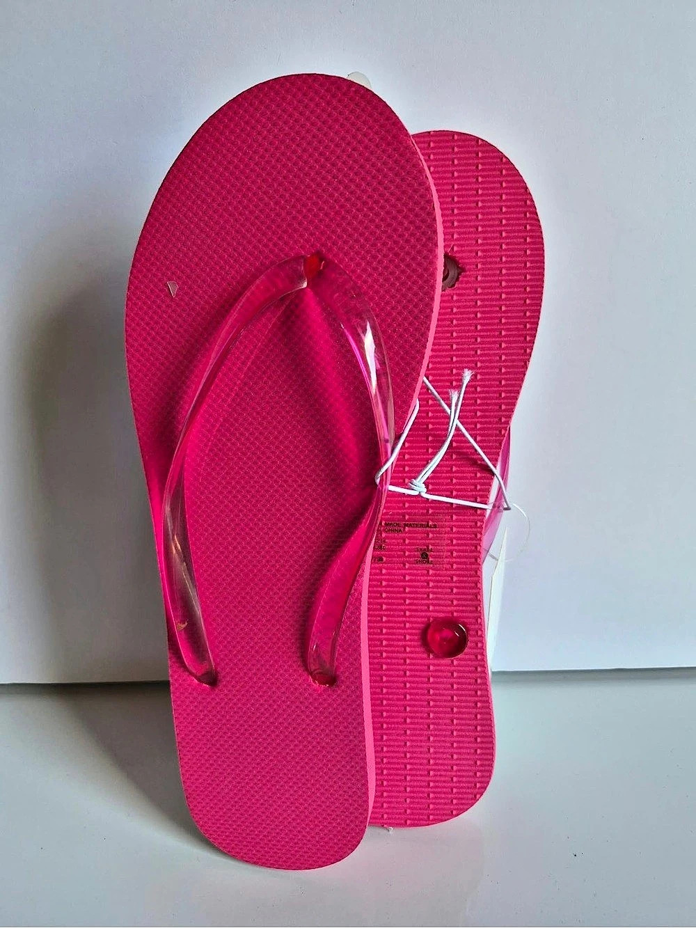 Havaianas Slim Square Jelly Flip Flops Pink